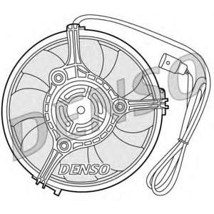 вентилатор, охлаждане на двигателя DENSO DER02001 