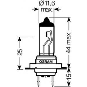 крушка за фарове и халогени OSRAM 64210NBU-HCB 