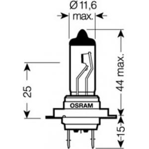 крушка за фарове и халогени OSRAM 64210XR-02B 