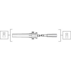 кабели за свещи - комплект запалителни кабели MAGNETI MARELLI 941318111286 