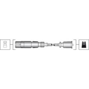 кабели за свещи - комплект запалителни кабели MAGNETI MARELLI 941318111304 