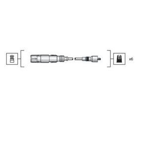 кабели за свещи - комплект запалителни кабели MAGNETI MARELLI 941318111043 