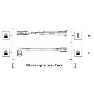 кабели за свещи - комплект запалителни кабели MAGNETI MARELLI 941075050547 