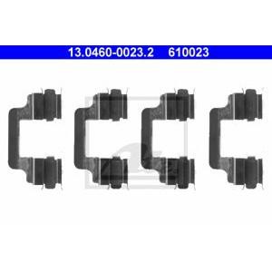 комплект принадлежности, дискови накладки ATE 13.0460-0023.2 