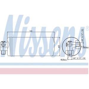 изсушител за климатик NISSENS 95094 