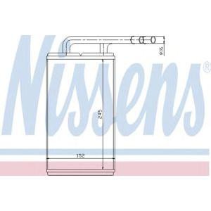 радиатор за парно NISSENS 71740 