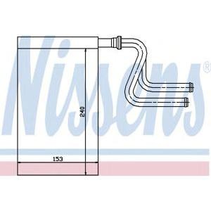 радиатор за парно NISSENS 71745 