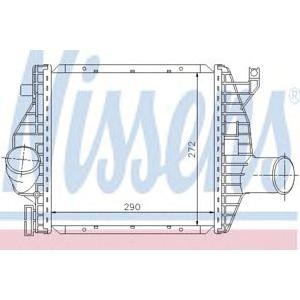 интеркулер (охладител за въздуха на турбината) NISSENS 96843 