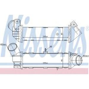 интеркулер (охладител за въздуха на турбината) NISSENS 96796 