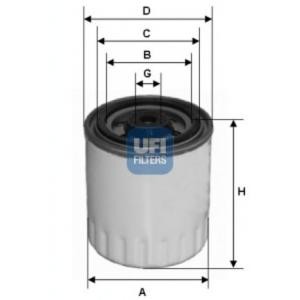 горивен филтър UFI 24.321.00 