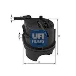 горивен филтър UFI 24.343.00 