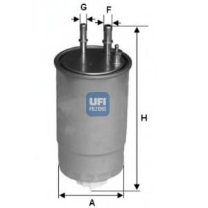 горивен филтър UFI 24.ONE.01 