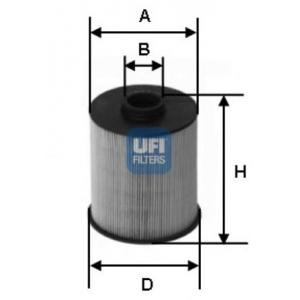 горивен филтър UFI 26.006.00 