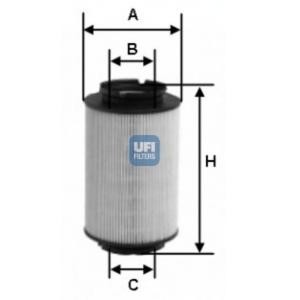 горивен филтър UFI 26.014.00 