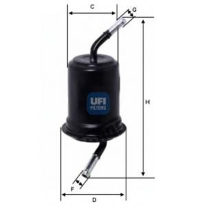 горивен филтър UFI 31.520.00 