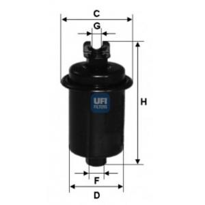 горивен филтър UFI 31.551.00 