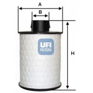 горивен филтър UFI 60.H2O.00 
