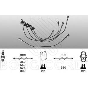 кабели за свещи - комплект запалителни кабели BOUGICORD 3317 