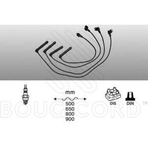 кабели за свещи - комплект запалителни кабели BOUGICORD 4147 