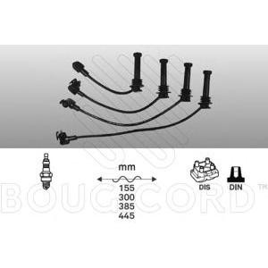 кабели за свещи - комплект запалителни кабели BOUGICORD 4148 