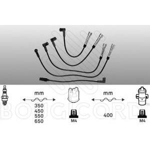 кабели за свещи - комплект запалителни кабели BOUGICORD 7246 