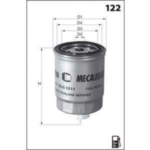 горивен филтър MECAFILTER ELG5228 