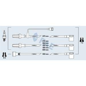 кабели за свещи - комплект запалителни кабели FAE 85580 