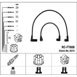 кабели за свещи - комплект запалителни кабели NGK 8210 