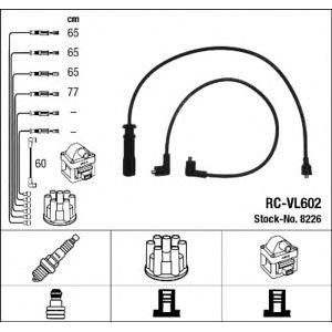 кабели за свещи - комплект запалителни кабели NGK 8226 