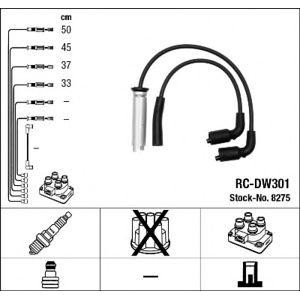 кабели за свещи - комплект запалителни кабели NGK 8275 