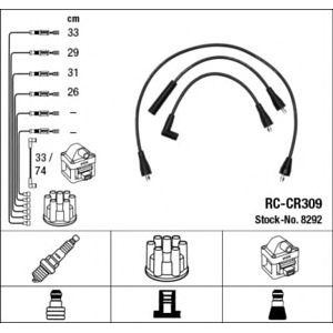 кабели за свещи - комплект запалителни кабели NGK 8292 