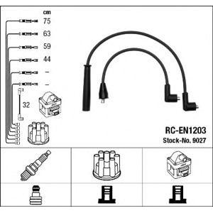 кабели за свещи - комплект запалителни кабели NGK 9027 