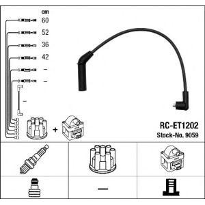 кабели за свещи - комплект запалителни кабели NGK 9059 