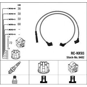 кабели за свещи - комплект запалителни кабели NGK 9482 