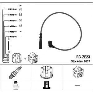 кабели за свещи - комплект запалителни кабели NGK 9857 