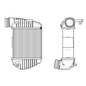 интеркулер (охладител за въздуха на турбината) JDEUS RA8010380 