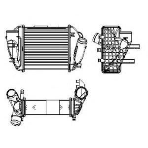 интеркулер (охладител за въздуха на турбината) JDEUS RA8010211 