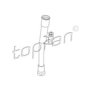 гърловина, пръчка за мерене нивото на маслото TOPRAN 109 617 