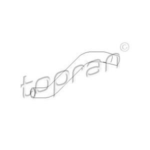 маркуч на радиатора TOPRAN 110 665 
