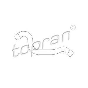 маркуч на радиатора TOPRAN 111 792 