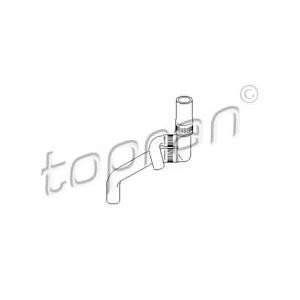 маркуч на радиатора TOPRAN 109 020 