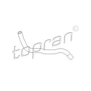маркуч на радиатора TOPRAN 108 318 