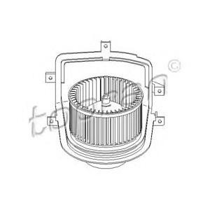 електромотор, вентилатор вътрешно пространство TOPRAN 108 632 