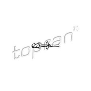задвижване на ръкохватка на врата TOPRAN 109 723 