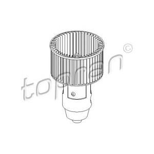 електромотор, вентилатор вътрешно пространство TOPRAN 108 630 