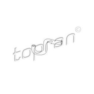 маркуч на радиатора TOPRAN 205 722 