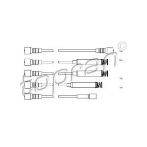 кабели за свещи - комплект запалителни кабели TOPRAN 202 517 