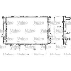 воден радиатор VALEO 730362 