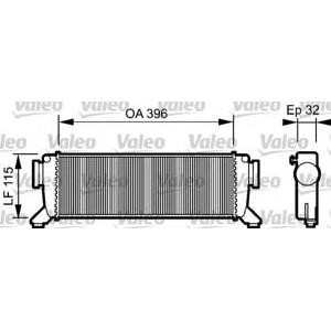 интеркулер (охладител за въздуха на турбината) VALEO 817759 