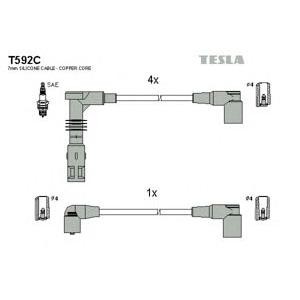 кабели за свещи - комплект запалителни кабели TESLA T592C 